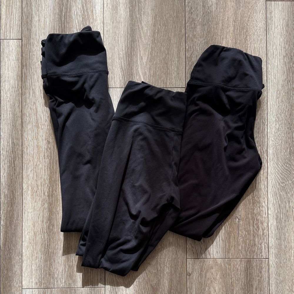 Bundle of 3 Felina black leggings Small